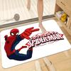 1pz Zerbino Stampato a Tema Marvel Spider-Man, Tappeto Rettangolare in Flanella Lavabile in Lavatrice, Zerbino Decorativo, Tappetino da Cucina, Esterno