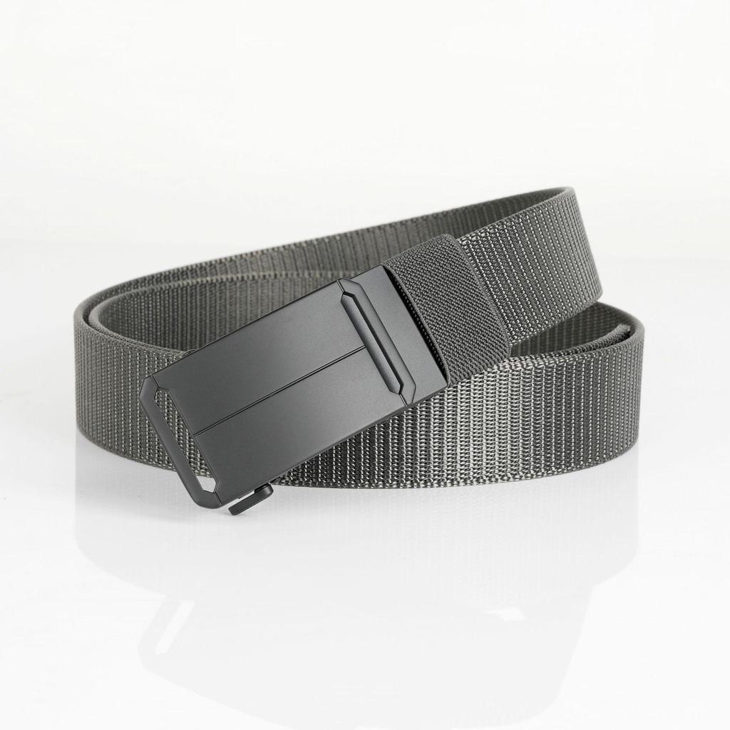 Tactical Quick Release Elastic Nylon Waist Belt for Men
