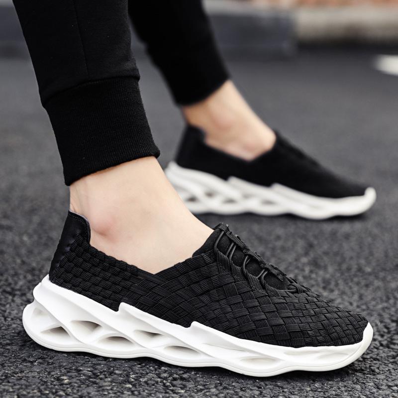 Versatile ultra-light new sports shoes handwoven shoes canvas shoes men's casual shoes men's travel shoes