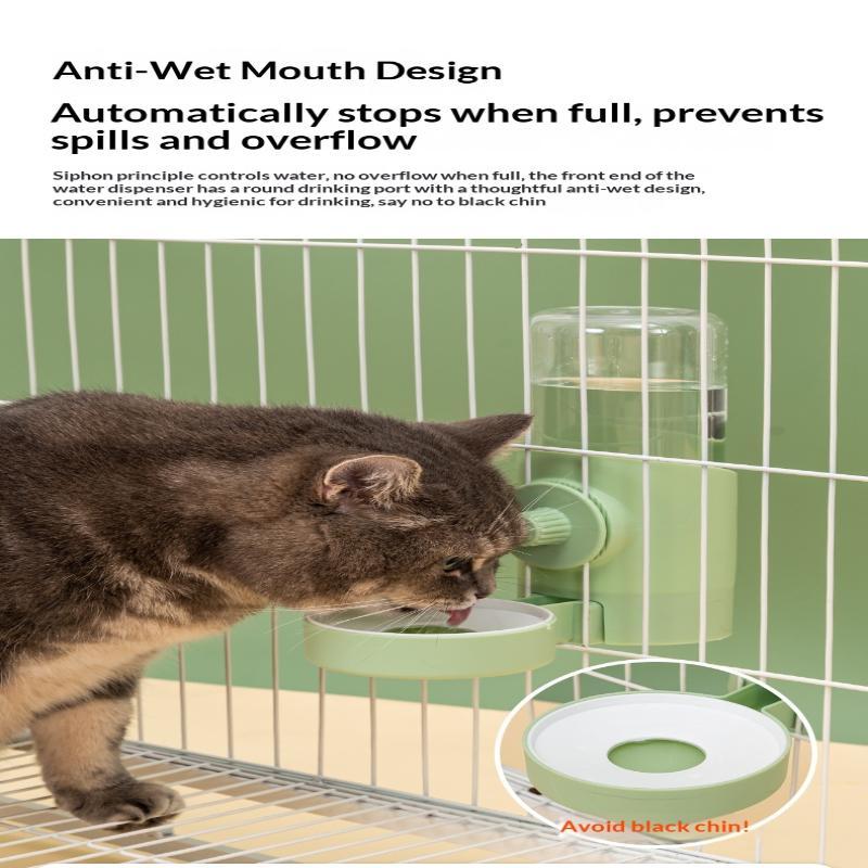 500Ml Pet Chinchilla Hanging Feeding Waterer Easy Install Pigeon Rabbit Small Animal Automatic Feeding Water Bowl Pet Products