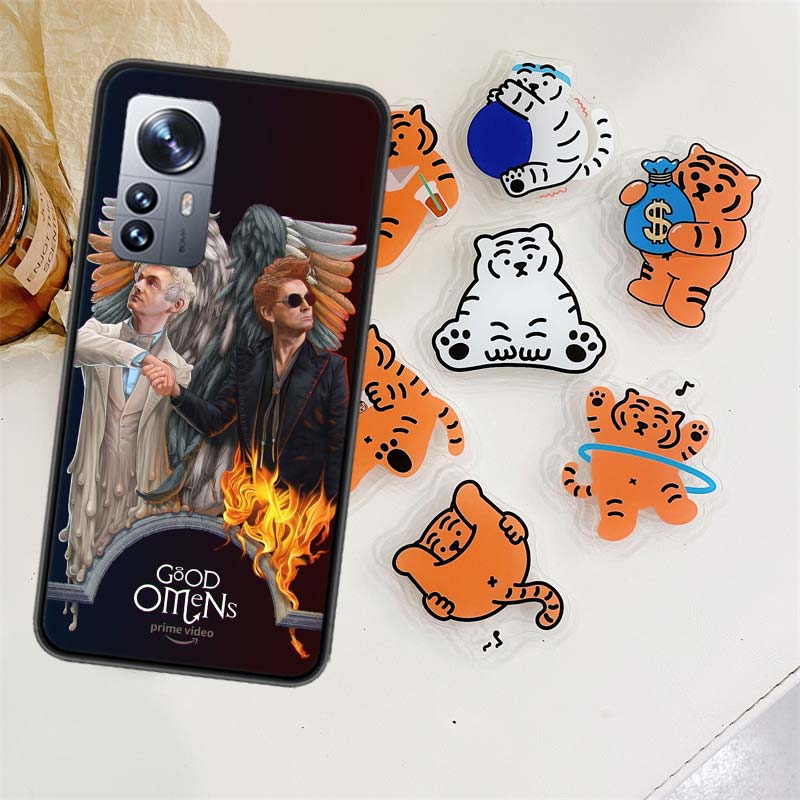 Good Omens TV Phone Case For Xiaomi Poco X7 X6 M8 M7 M6 M4 M3 X4 Pro F7 Ultra M5S Mi 14 14T 15 15T 12T 10T Pro 12S 12 11 Lite Co