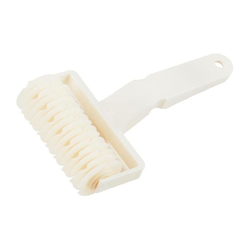 1Pc  Pie Pizza Cookie Cutter Pastry Plastic Baking Tools Bakeware Embossing Roller Doug
