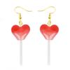 Earring For Women Resin Drop Custom Made Handmade Cute Girls Sweet Gift Cookies Macaron Cake Food Donuts