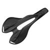 Bike Seat Cushion 3K Saddle Seat Hollow Breathable Full Carbon Fibre for Mountain Bike Road