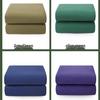 Dormitory Bedding: Green Cotton Quilt Set - 6 Pieces, Moisture-Proof, Student Size Options