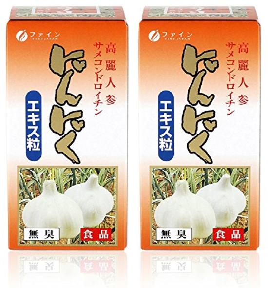 FINE JAPAN Garlic Extract Granules Made with Odorless Korean Ginseng and B Vitamins supply granules per Made in Japan x - Garlic, Extract,