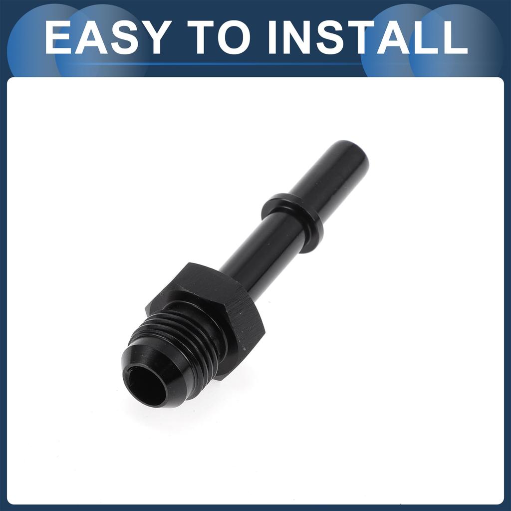 INFINAUTO Fuel Line Connector 6AN Female To Male 5/16Npt Automotive Quick Disconnect EFI Fitting