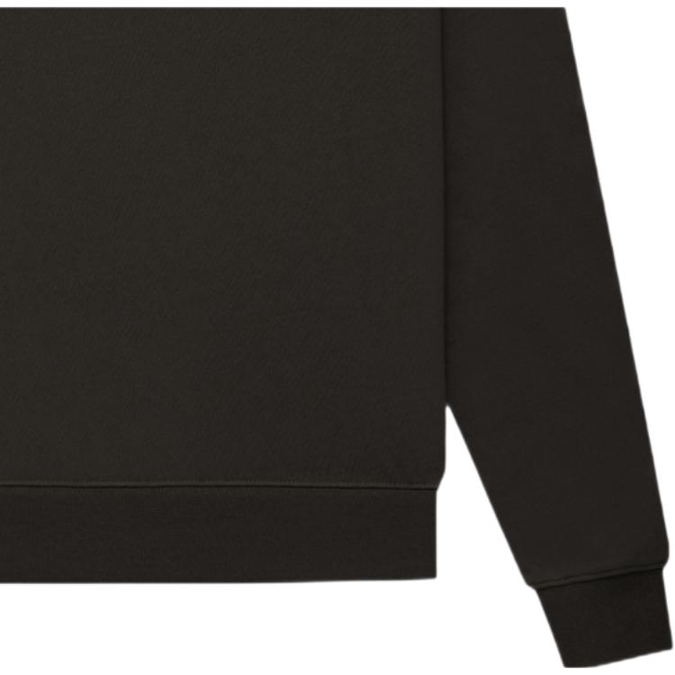 Fear Of God Essentials FW22 Long Sleeve Polo Shirt Women tops Off-Black Gray-Black FOG-FW22-386