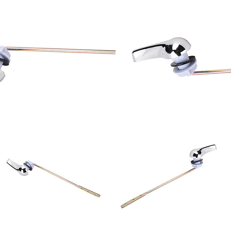 Universeller Toilettenspülhebel Chrom Toilettenschlüsselgriff Passt für die meisten Toiletten