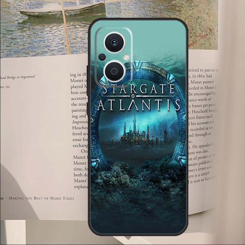 Stargate Atlantis Cover For OPPO Reno 11F 12F 13F 14F 14 10 11 13 Pro 7 8 Lite OPPO Find X8 X6 X5 X9 Pro Case