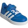Adidas BREAKNET 2.0 Slip Resistant Abrasion Resistant Low top Kids' Skateboarding Shoes Blue Kids' Sneakers JI1685
