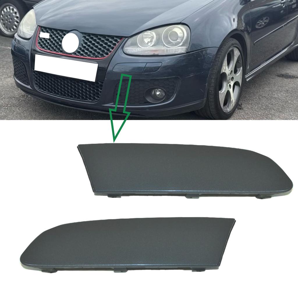 Left Right Front Bumper Strip Moulding Trim FOR GOLF V MK5 GTI 2004-2009 for Jetta 2006-2011 1K0807717E 1K0807718E Unpainted