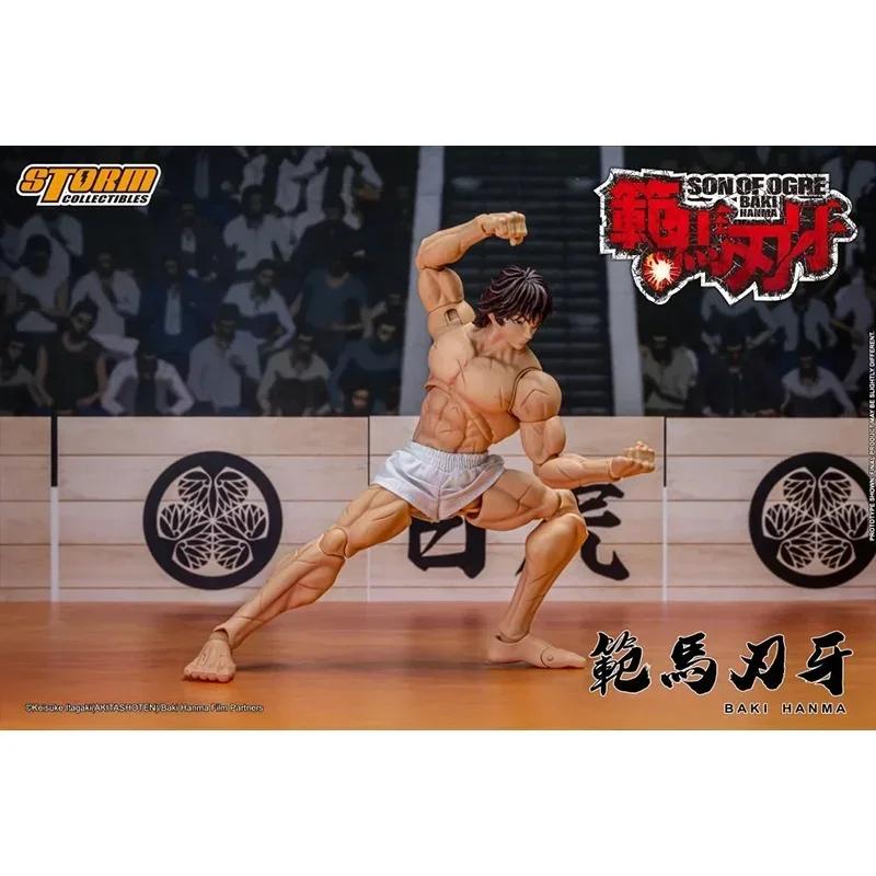 AUF LAGER Neu Storm Toys Baki Hanma Sohn des Ogres Baki Hanma BBTS Exklusiv Maßstab Auf Lager Anime Actionfiguren Modell Spielzeug