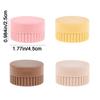 4PCS Silicone Moisturizer Container Mini Cream Powder Case Silicone Storage Box  Gels Lotions