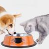 Pet Bowl Cute Cat Face Printed Cat and Dog Universal Anti Slip and Easy To Clean Indoor and Outdoor