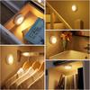 1/3pcs 6LED Motion Sensor Night Light LED Closet Lights Under Cabinet Lights Wireless Wall Puck Lamp For Stair Step Hallway