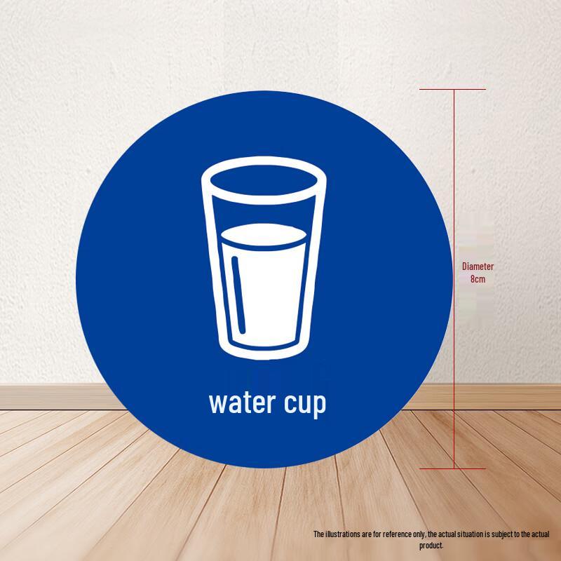 5S Workspace Item Positioning Stickers