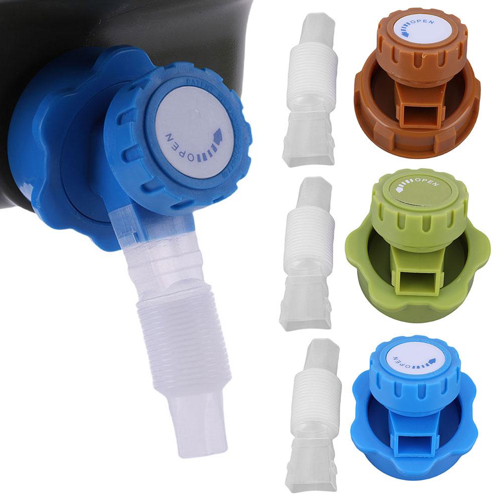 Outdoor Water Faucet with Extender Hose Portable Faucet Replacement Water Container Faucet for Water Tank Bucket