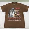 Rodman Apparel Dennis Rodman The Worm T-Shirt Brown Mens Large Chicago Bulls Unisex T-Shirt