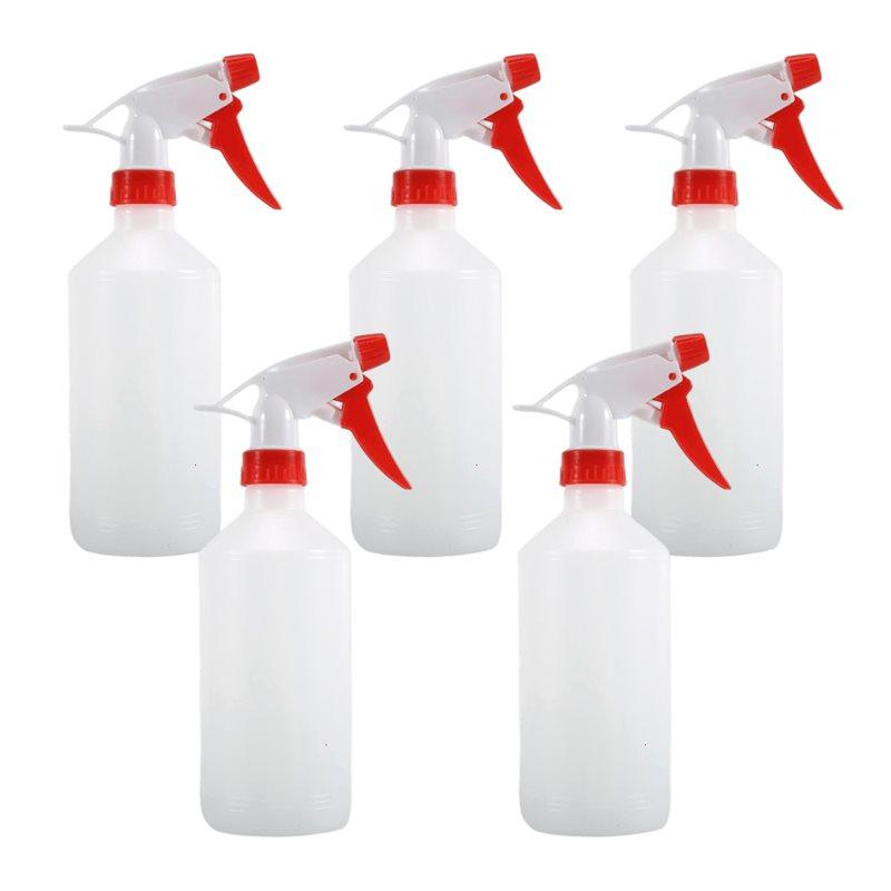 Versatile 500Mlx5 Packs Plastic Trigger Spray Bottles 16 Oz Foaming Cleaning Commercial Sprayers
