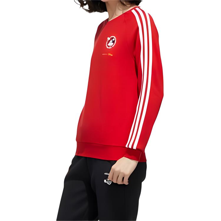 Adidas Neo X Disney Adidas Neo CNY Collection Sweatshirts Women's Crew Neck Moderate Regular GE7770