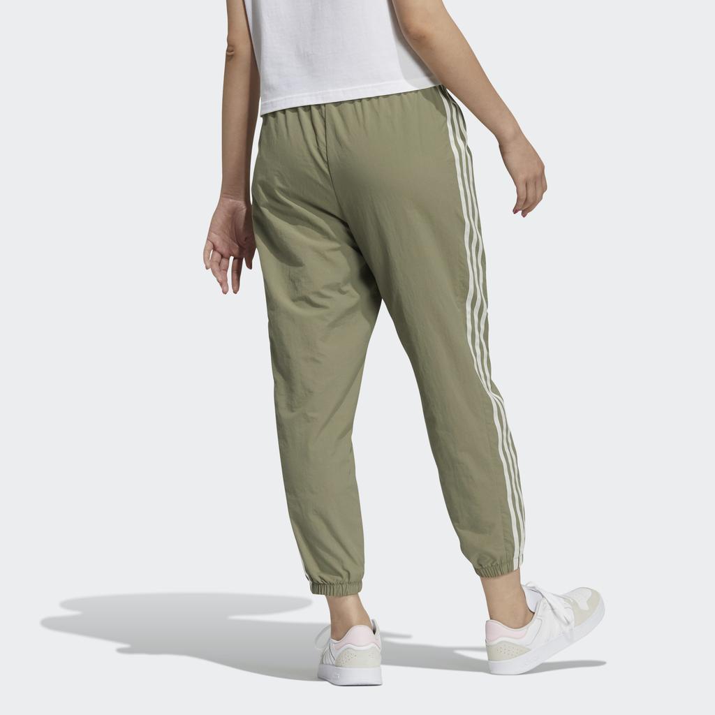 Adidas Neo Casual Elastic Waist Long Pants Sports Pants Women Pants Army-Green H18600