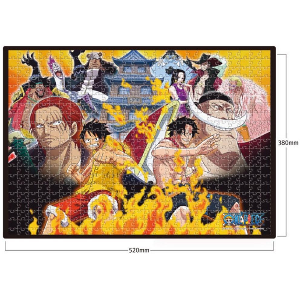 One Piece 500-Piece Jigsaw Puzzle - Brothers' Mentor