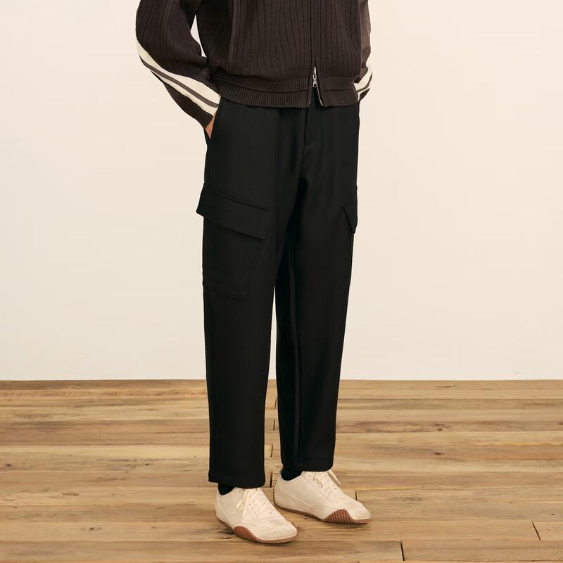 CROQUIS Men's 2024 Winter Loose Casual Cargo Pants