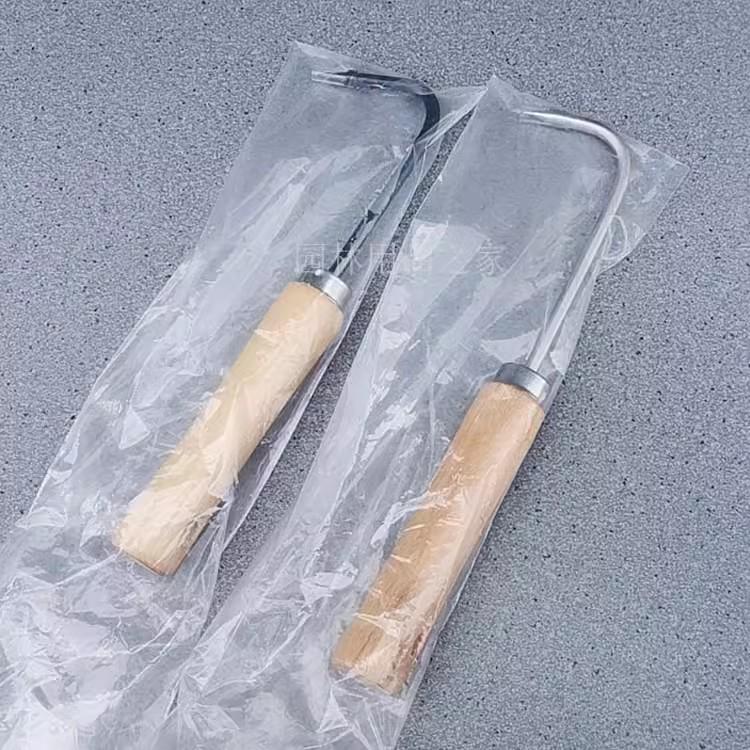 Beech Wood Single Claw Root Hook for Bonsai Maintenance and Soil Loosening