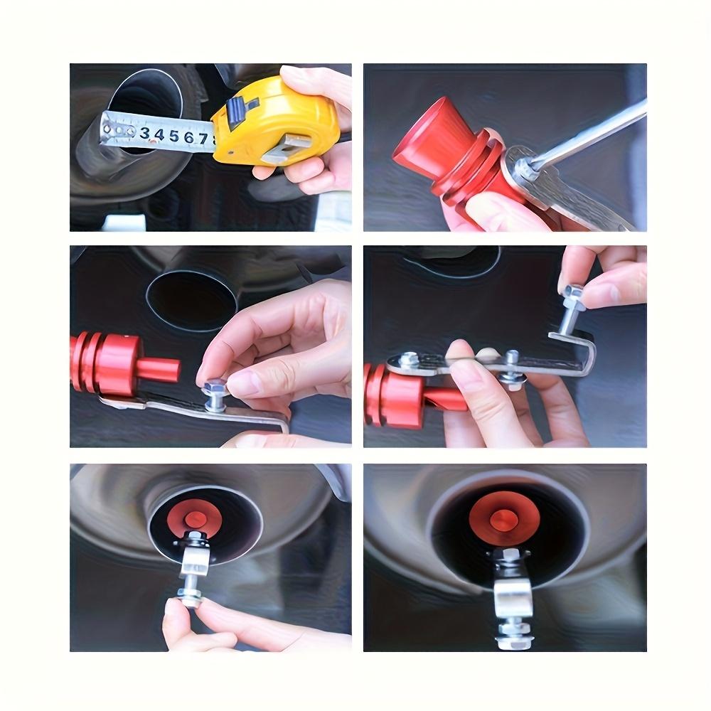 Aluminum Turbo Whistle - A Universal Sound Enhancer for Exhaust Systems In Cars, Trucks, And Suvs, Designed To Replace Tailpipes