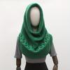 Women'S Elegant Loose-Fit Cable- Sweater Scarf - Soft Warm Winter Shawl, Solid Color Versatile Neck Wrap for Casual Outings