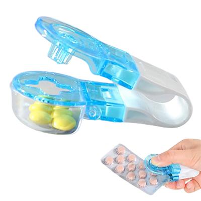 Pill Taker Compact Portable Pill Dispenser Convenience Storage Box Design Pill Taker for Home Travel