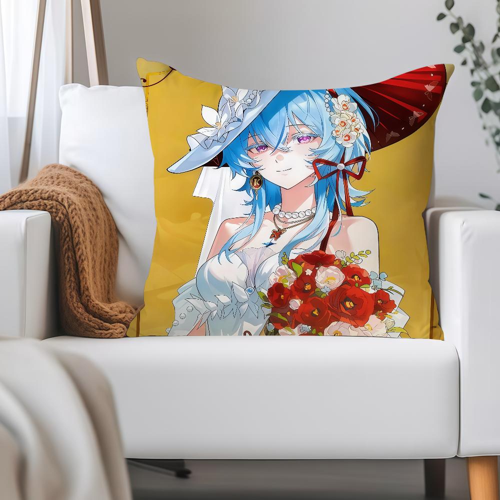 Game Wuthering Waves Shorekeeper Pillow Case Applicable Space For Guest Rooms Interiors Cars Office House Decoration