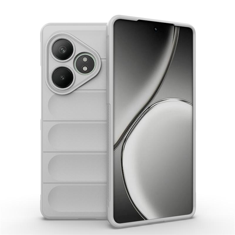 For Realme GT 6 Case Realme GT6 Cover Funda Coque Soft Silicone TPU Skin-Friendly Phone Bumper Realme GT 6 6T GT Neo 6 SE For Realme GT 6 белый