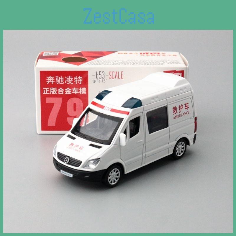 And Car Police Ambulances Alloy Car Model With Door Opening Design For Gift Kid