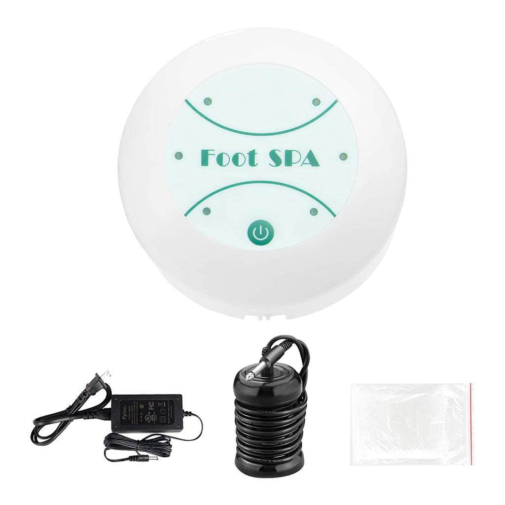 Tina de Baño para Pies Desintoxicación Iónica Personal para el Hogar Máquina Limpiadora Spa Relajante Refrescante Enchufe UK Máquina Desintoxicación de Pies Spa