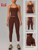 Women's European & American Yoga Set: Quick-Dry Fitness Shorts & Vest for Outdoor Running