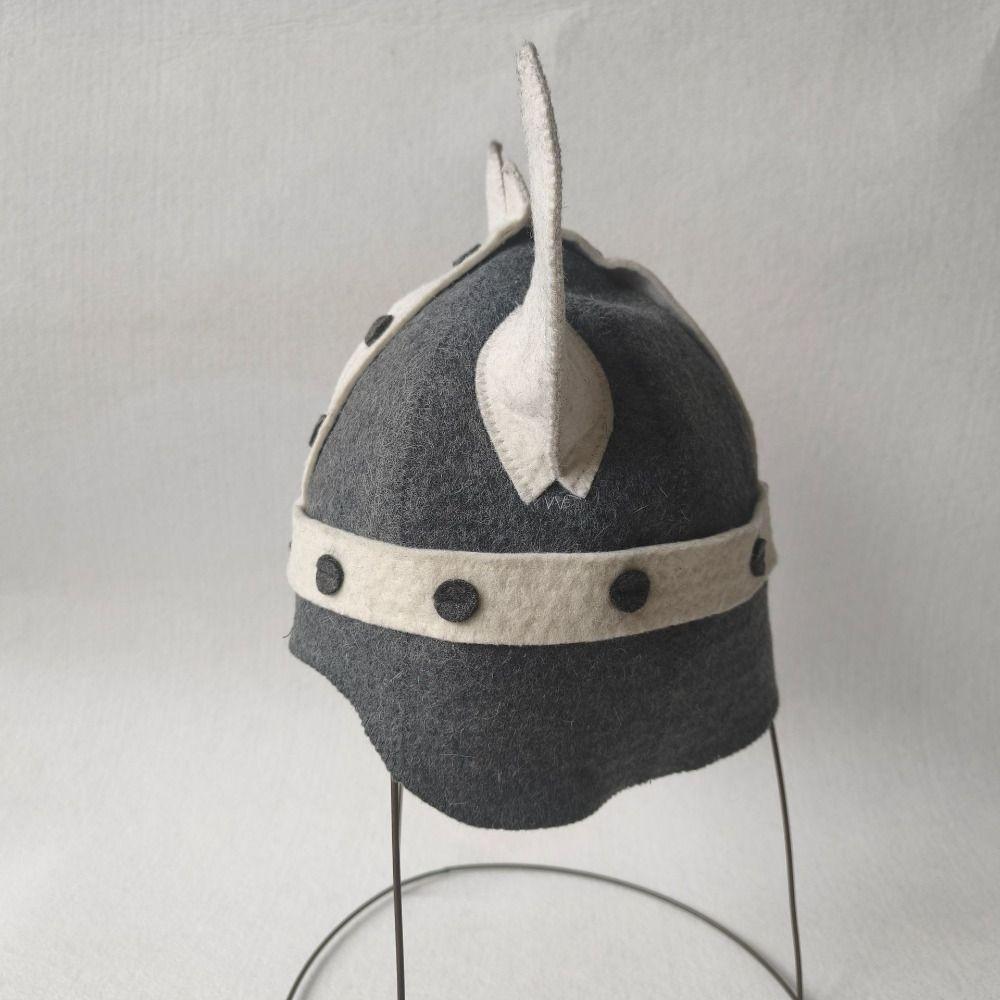 Heat Resistant Wool Felt Sauna Hat Wool Felt Material Sauna Hat Russian Banya Cap For Sauna