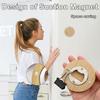 Bamboo bottle opener, household kitchen accessory beer opener, magnetic for attachment to refrigerator, wedding gift