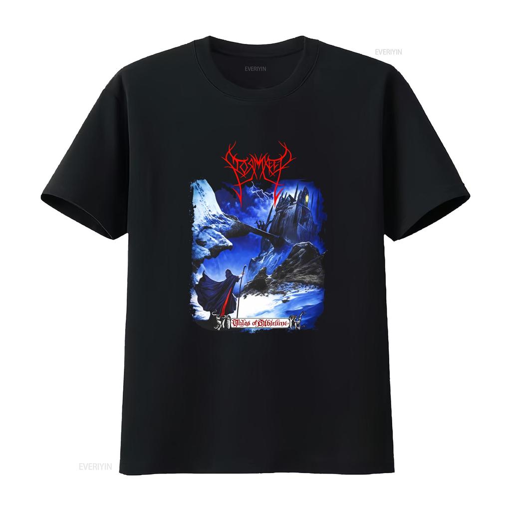 NEW Stormkeep Tales of Othertime American Melodic Black Music Logo T Shirt S 4XL vintage Washed Casual Breathable Versatile
