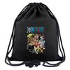 New Best-selling One Piece Around the Mouth Backpack Animation Around Luffy Drawstring Pocket Oxford Cloth Backpack Storage Bag.