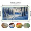 Winter Forest Scenery Large Size Diamond Painting New Collection Landscape Diy Full Drill Rhinestone Embroidery Mosaic Cross Stitch Kits