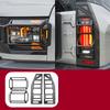 For Chery Jetour T2 2024 2023 Car Headlight Cover Front Daytime Running Lights Decorative Frame Tail Light Cover Accessories