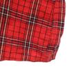 VINTAGE 60s check Long sleeve shirt L Red series Men's Used