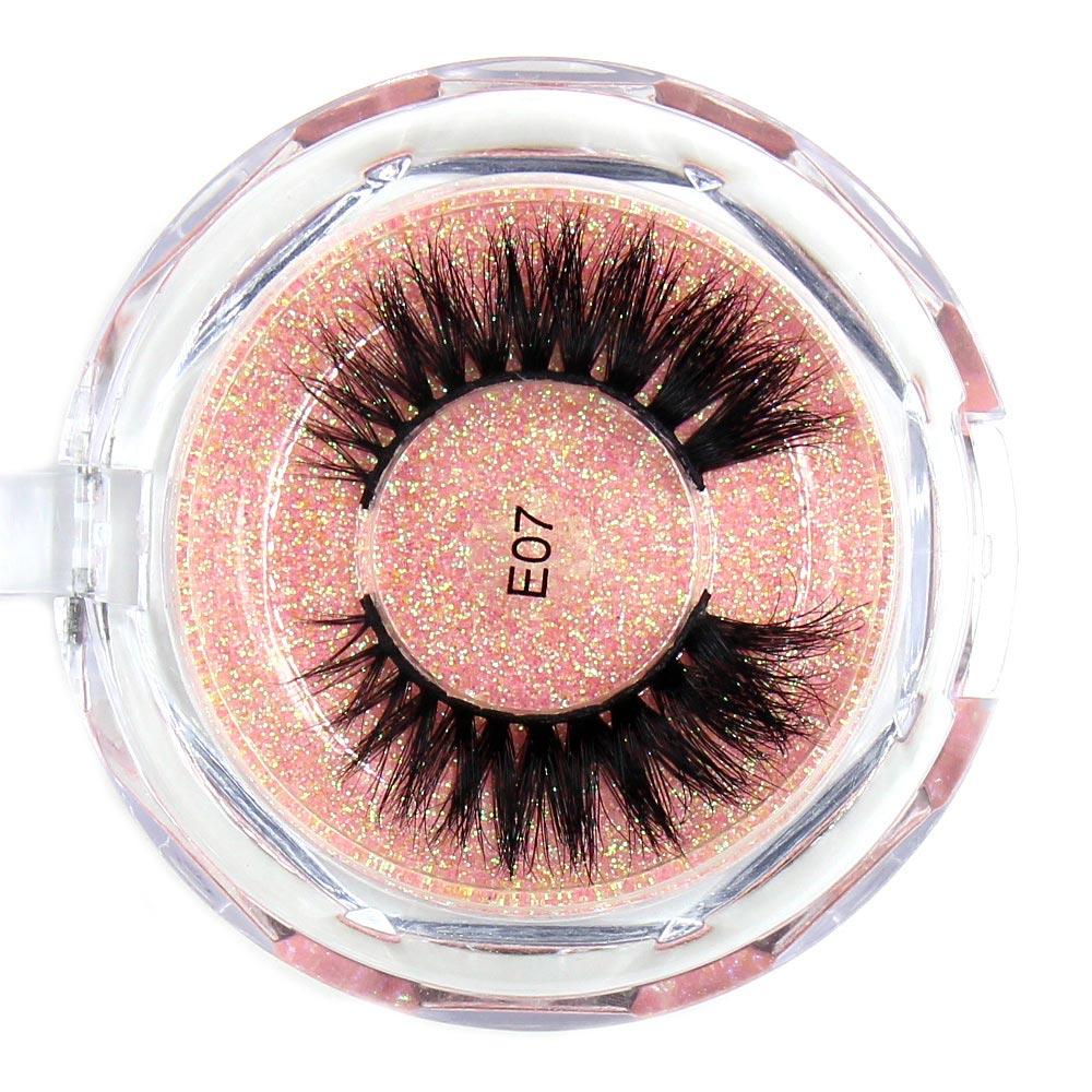 AMAOLASH Eyelashes Mink Lashes High Volume Thick False Eyelashes 3D Eyelash Extension Dramatic Soft Long Lasting Eye Lashes E01
