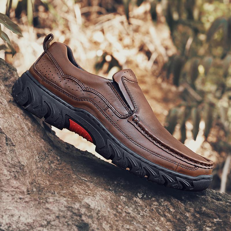 

Мужские повседневные туфли без застежек, мужская обувь ручной работы из натуральной кожи, удобные мужские мокасины, мужские лоферы, мужские кроссовки 47