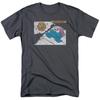 Sesame Street - Meanwhile - Unisex Short Sleeve Children's T-shirt - Gray