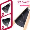 Adjustable Stainless Steel Angled Finders Tool For Woodworking And Carpentry Home Improvement With Precise Measurement