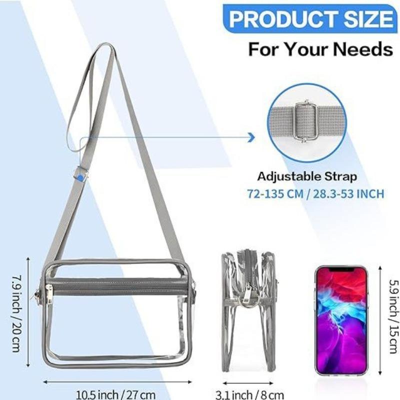Hot-selling PVC waterproof travel messenger bag, travel portable see-through storage bag, beach mobile phone bag