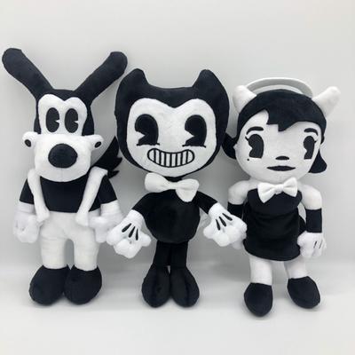 Cute Bendy the Ink Machine Boris Action Figure Plush Stuffed Doll